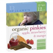 Bellamy Organics Pinkies Apple Strawberry And Mango